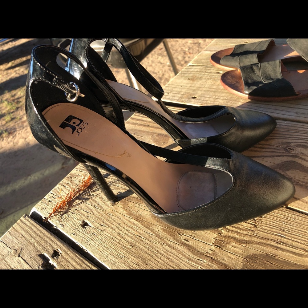 T-strap heels